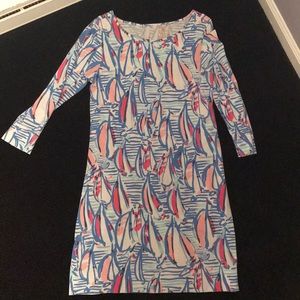 Lily Pulitzer Sailboat Cotton Dress